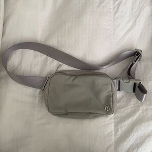 Grey Lululemon Belt Bag Mini